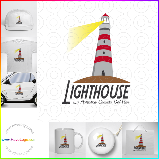 この灯台のロゴデザインを購入する - 22030