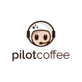 飛行員的咖啡Logo