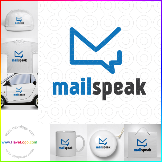 логотип программного обеспечения электронной почты - 58579