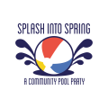 логотип бассейн