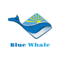 логотип Голубой кит