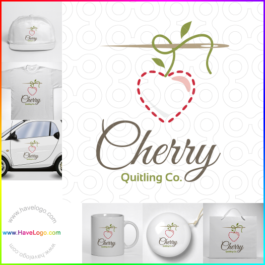Cherry Quilting logo 60458