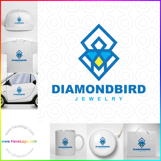 鑽石小鳥logo設計 - ID:67185