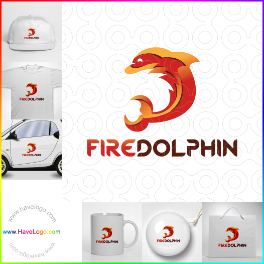 Feuer Delphin logo 62733