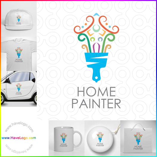 логотип Home Painter - 66370