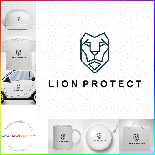 логотип Lion Protect - 64439