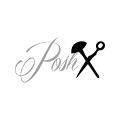  Posh Salon  logo