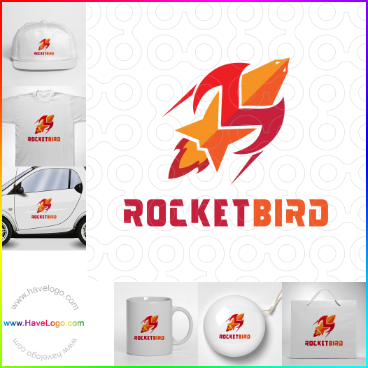 логотип Rocket Bird - 62545