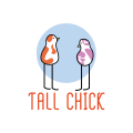 логотип Tall Chick