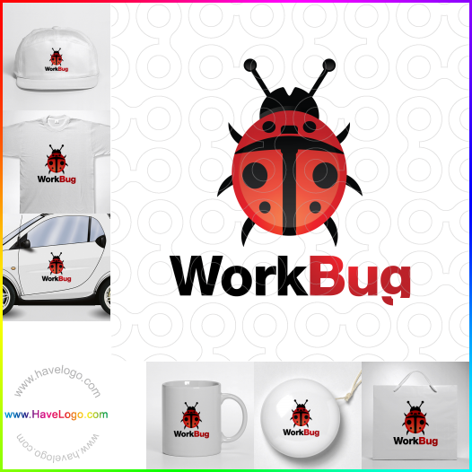 Arbeit Bug logo 66881