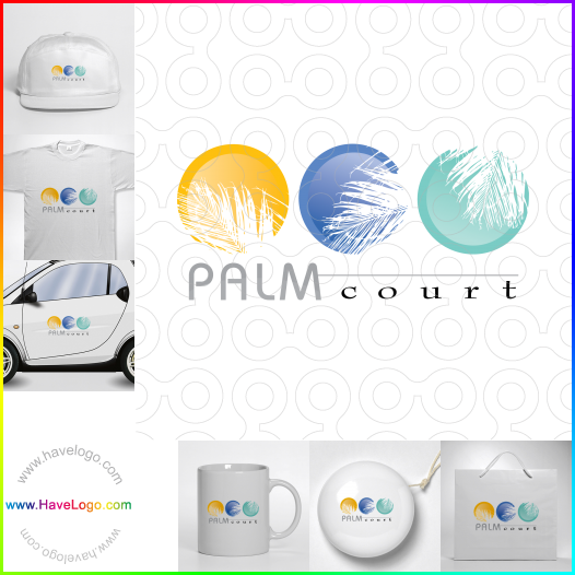 логотип пальмовое - 1498