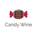  candy wine  logo