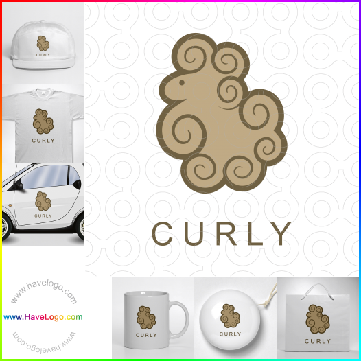 curly logo 62360