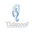 логотип морской конек