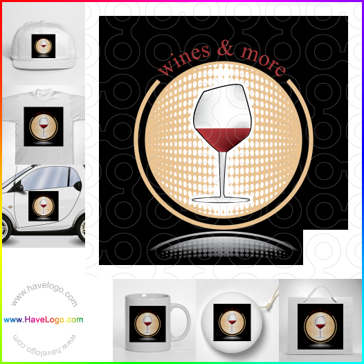 wine logo - ID:17577