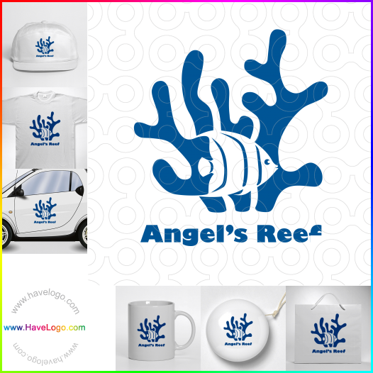 логотип Ангелский риф - 60257