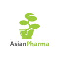 логотип Азиатская фармацевтика