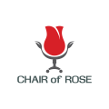 椅子的玫瑰Logo