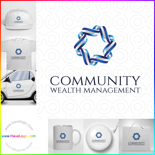 購買此社區財富管理logo設計65829