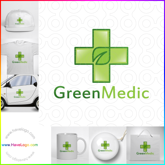 логотип Зеленый Медик - 65648