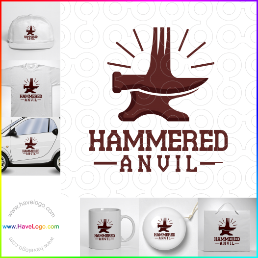 Hammered Anvil logo 64055