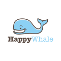 快樂的鯨魚Logo