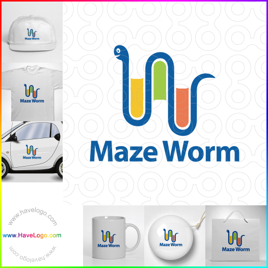Maze Worm logo 62194