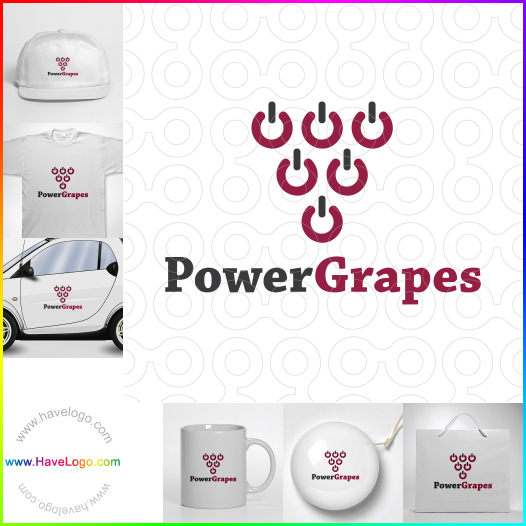 логотип Силовой виноград - 63226