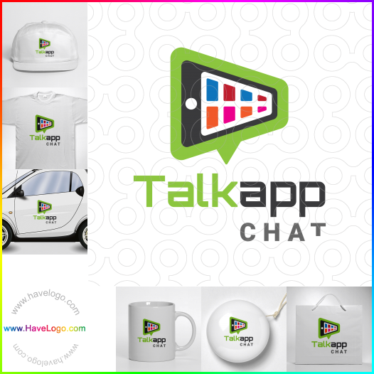 логотип Talk App - 61847