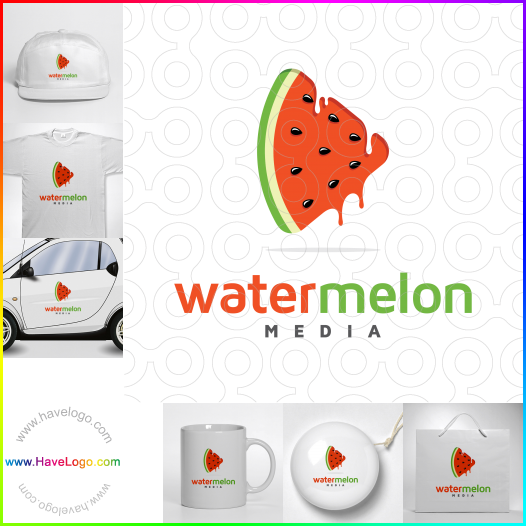 購買此watermelon媒體logo設計61365