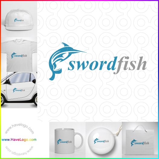 логотип рыболовные снасти магазин - 48780