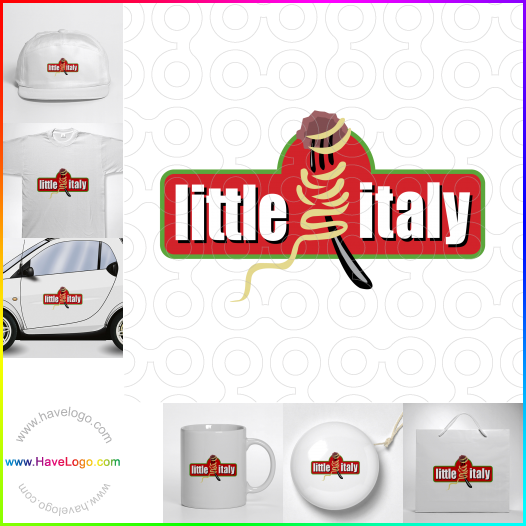 логотип макаронные изделия - 884