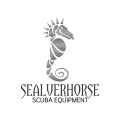 海の馬ロゴ