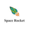 логотип космическая ракета
