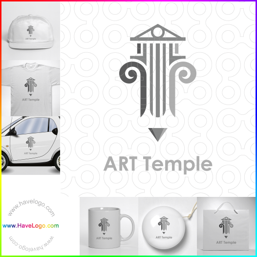購買此藝術聖殿logo設計61851