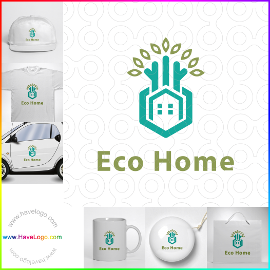 логотип Eco Home - 66829