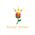  Flower Crown  logo