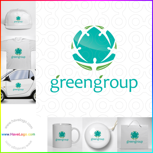 логотип Зеленая группа - 63771