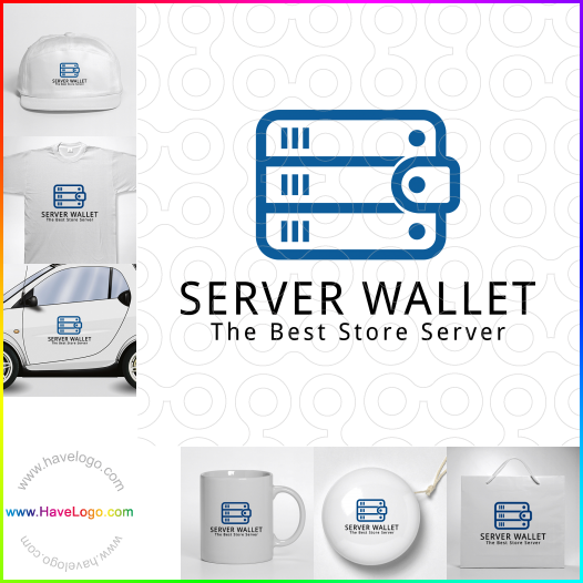 логотип Серверный кошелек - 63955