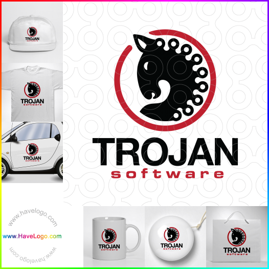 логотип Trojan Software - 60452