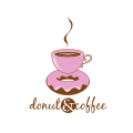 логотип пончики