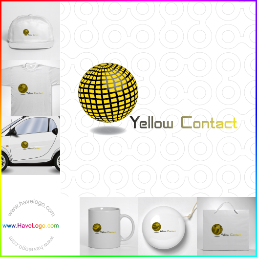 購買此黃色logo設計17022