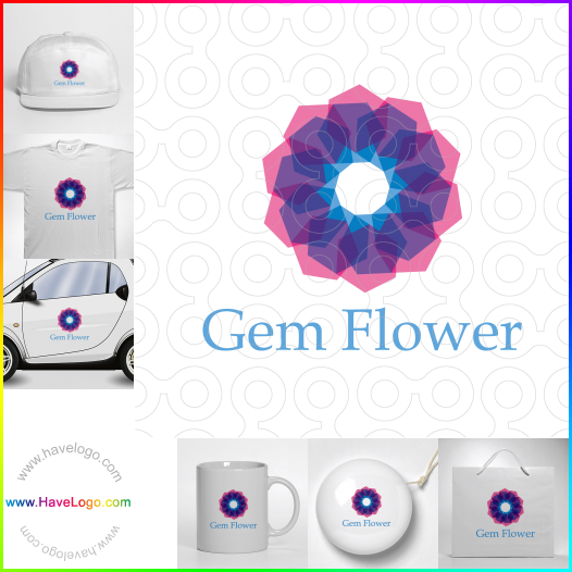 логотип цветочный магазин - 32348