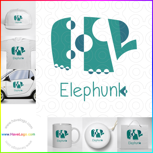 логотип слон - 30768