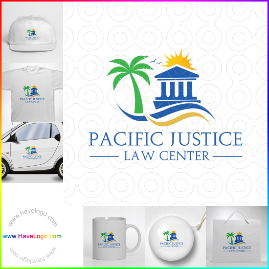 購買此亞太法律中心logo設計65690