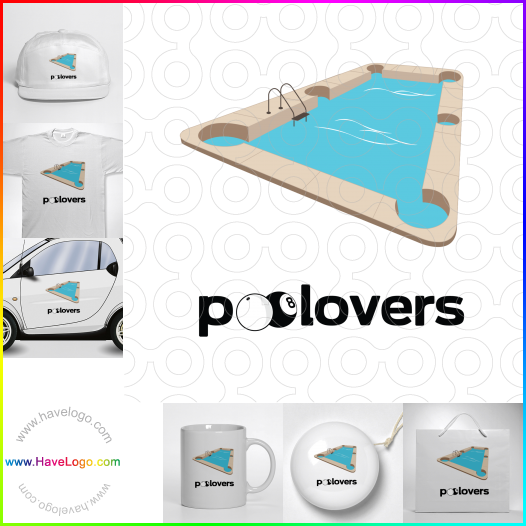 buy swimming pool logo 7815