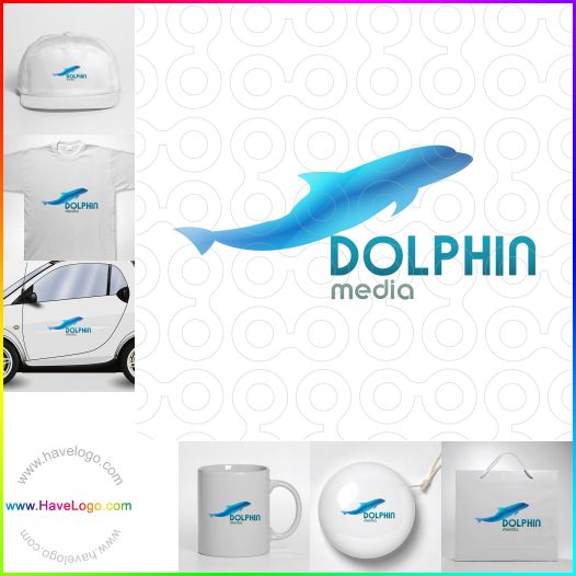 購買此海豚logo設計11586