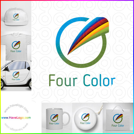 логотип Четыре цвета - 63267