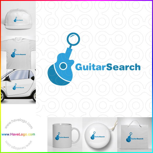 このギター検索のロゴデザインを購入する - 61055