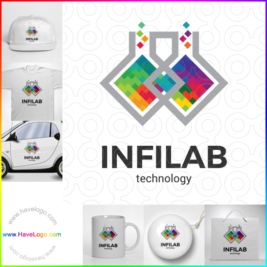 このInfinity labのロゴデザインを購入する - 66788